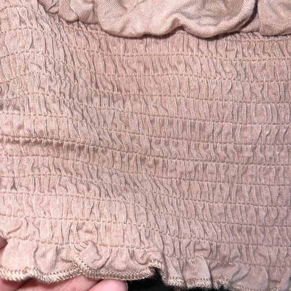 Becool Smocked Cropped Tank Top Size Large GUC - Picture 3 of 7